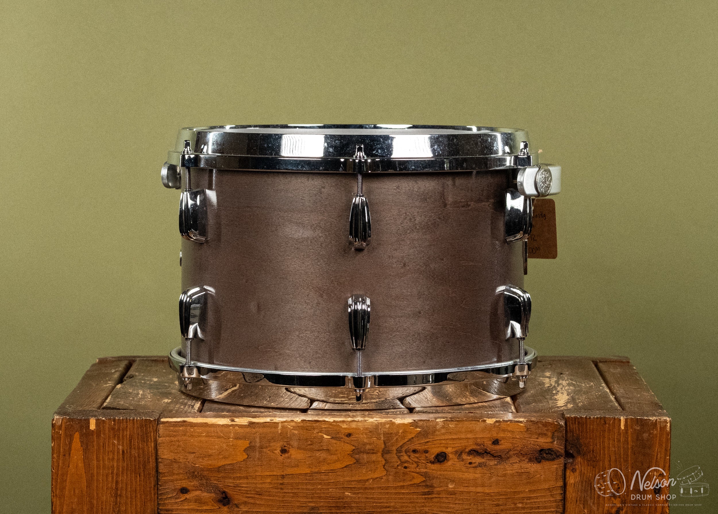Used Castle Tom in Green Stain - 8x12 – Nelson Drum Shop