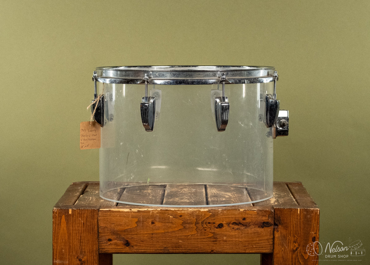 1970s Standard Combo Vistalite Concert Tom in Clear - 10x14