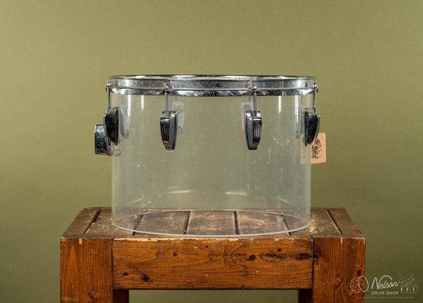 1970s Standard Combo Vistalite Concert Tom in Clear - 10x14