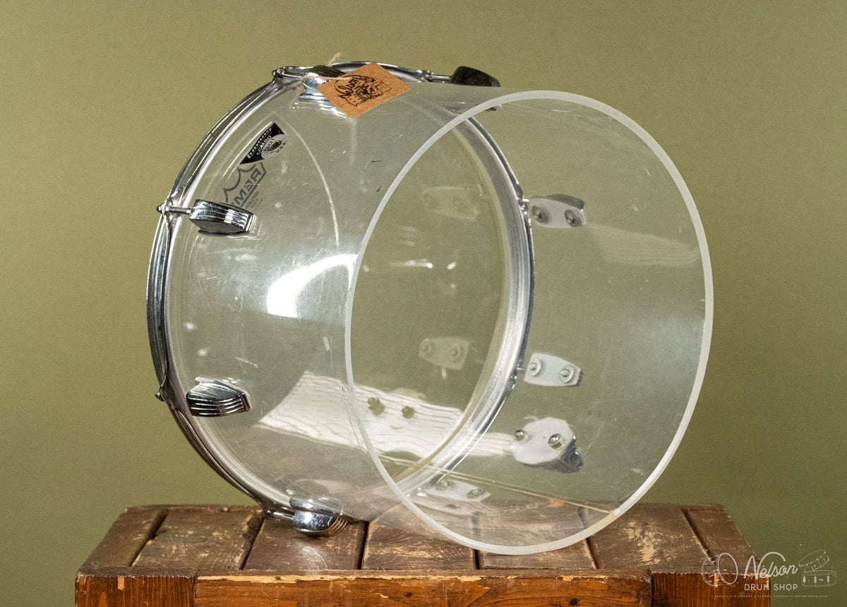 1970s Standard Combo Vistalite Concert Tom in Clear - 10x14