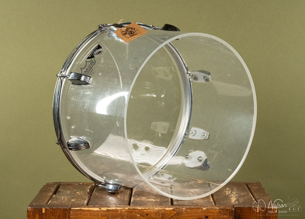 1970s Standard Combo Vistalite Concert Tom in Clear - 10x14