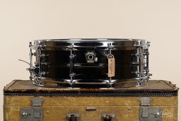 1990s Ludwig LB416KT Black Beauty w/ Tube Lugs - 5x14