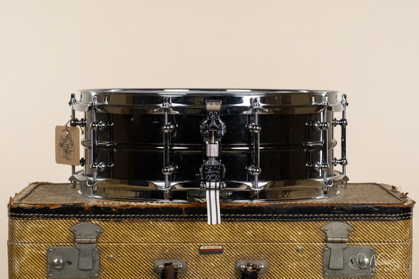1990s Ludwig LB416KT Black Beauty w/ Tube Lugs - 5x14