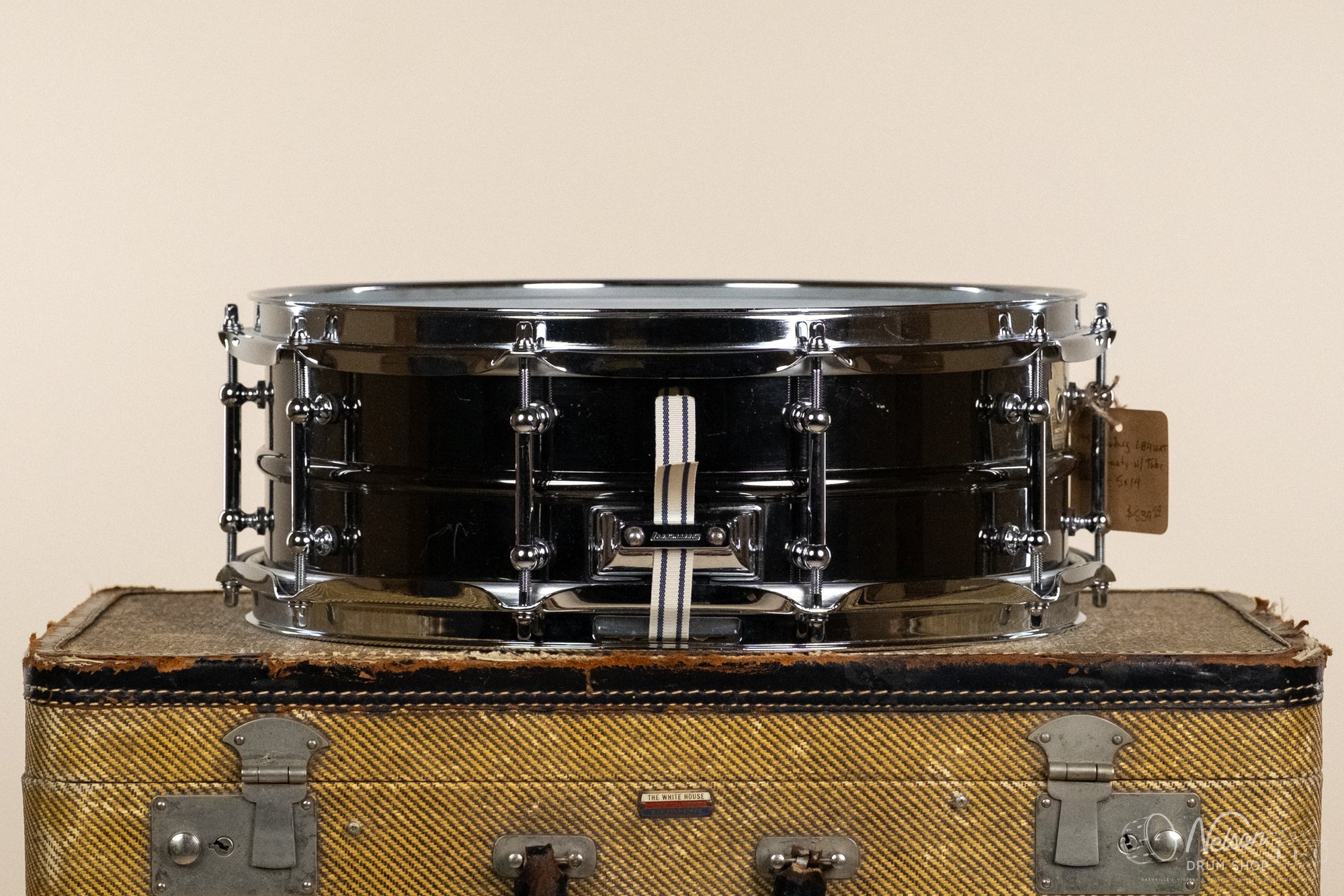 1990s Ludwig LB416KT Black Beauty w/ Tube Lugs - 5x14