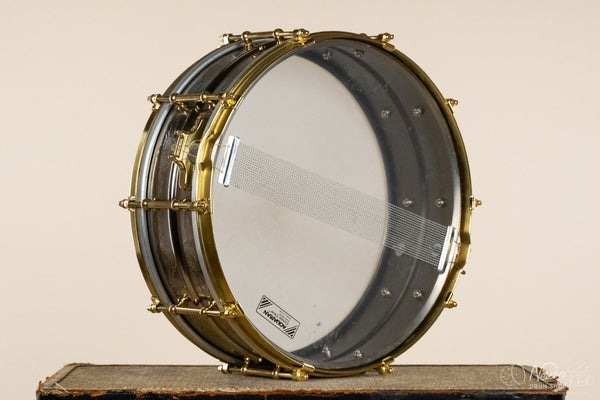 Aldridge Custom Nickel Over Brass Engraved by John Aldridge - 5x14