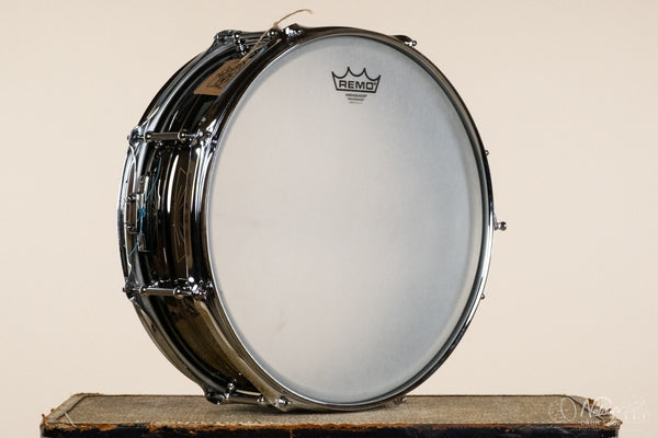 Lucas Aldridge No. 001 Engraved Black Nickel Over Brass - 5x14"