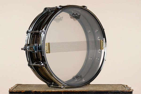 Lucas Aldridge No. 001 Engraved Black Nickel Over Brass - 5x14"