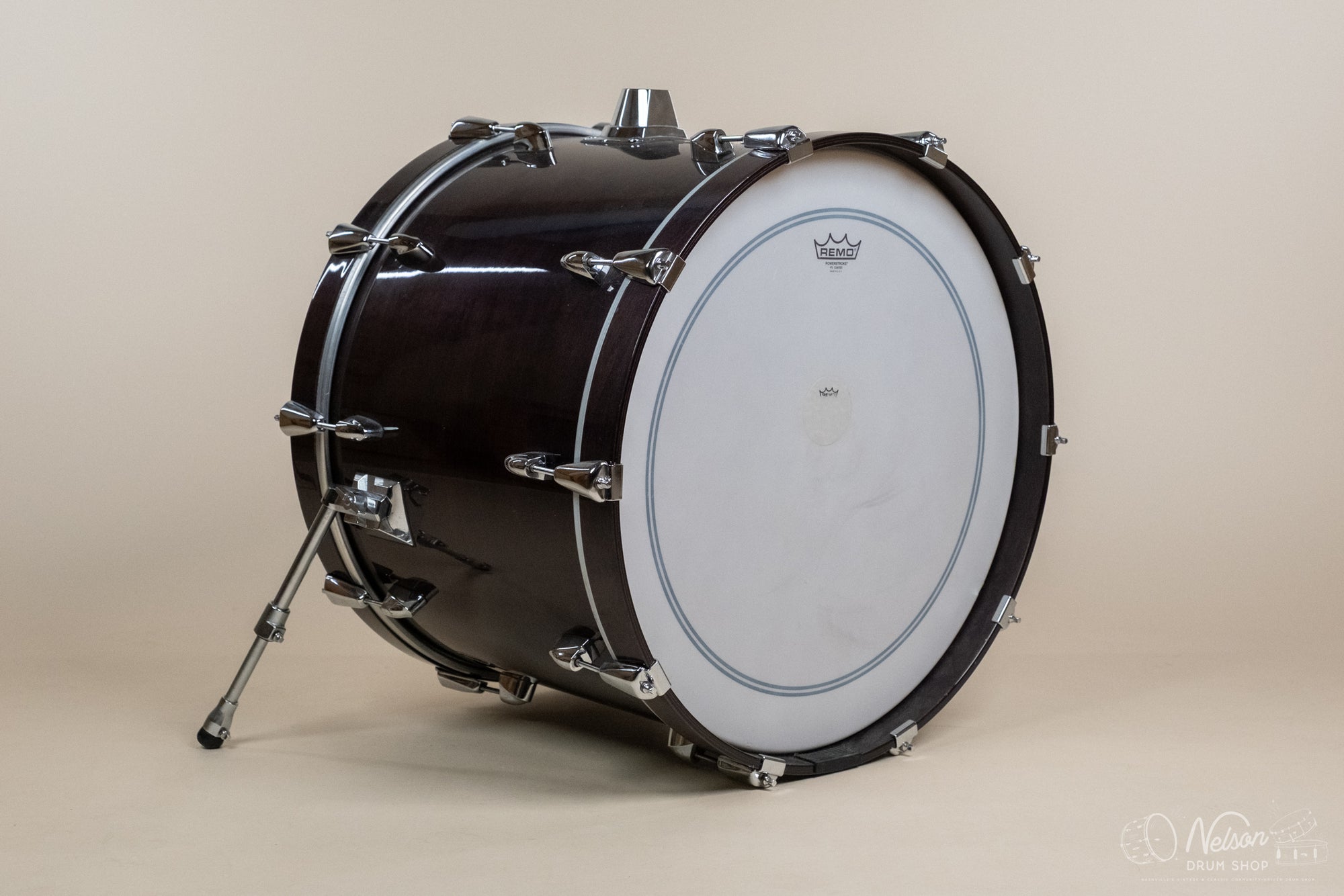 Used Yamaha Maple Custom Absolute in Raven Black Gloss Fade - 16x22