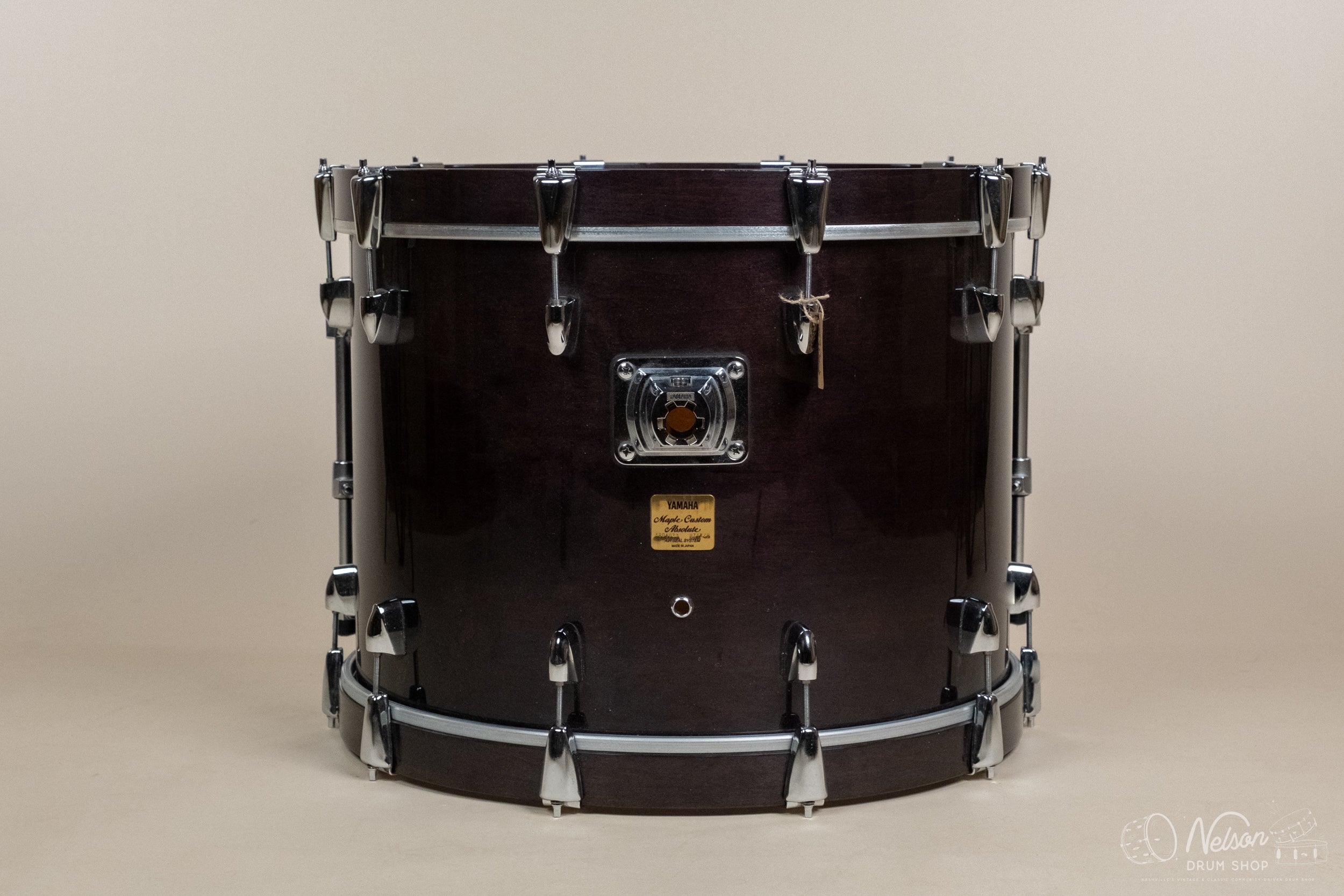 Used Yamaha Maple Custom Absolute in Raven Black Gloss Fade