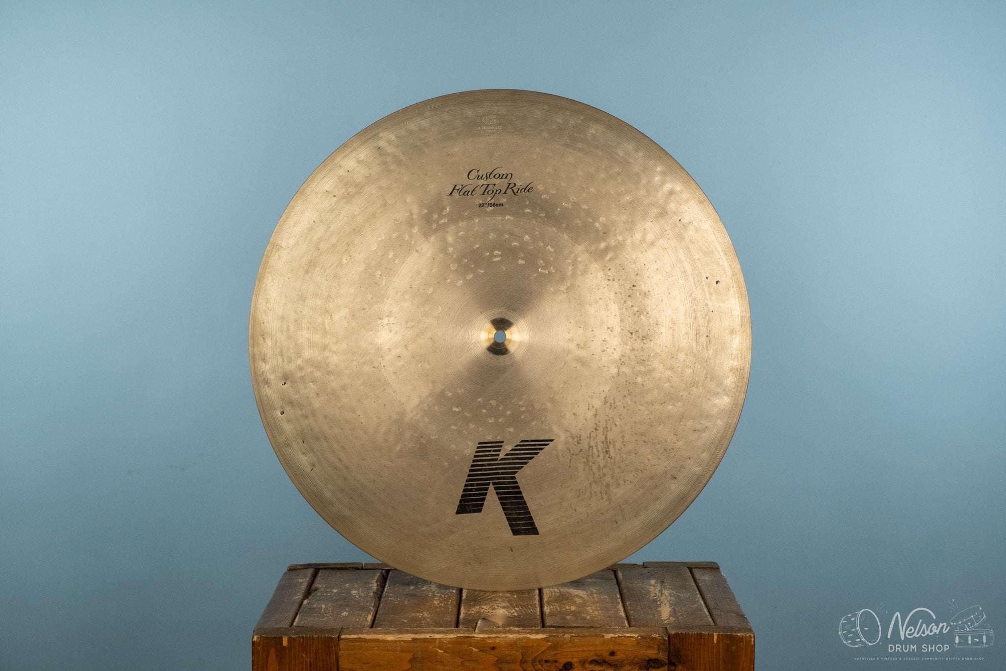 Used Zildjian K Custom Flat Top Ride - 22"