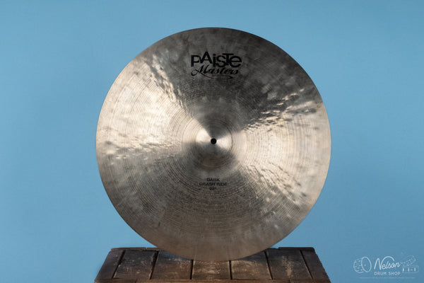 Used Paiste Masters Dark Crash Ride - 22"