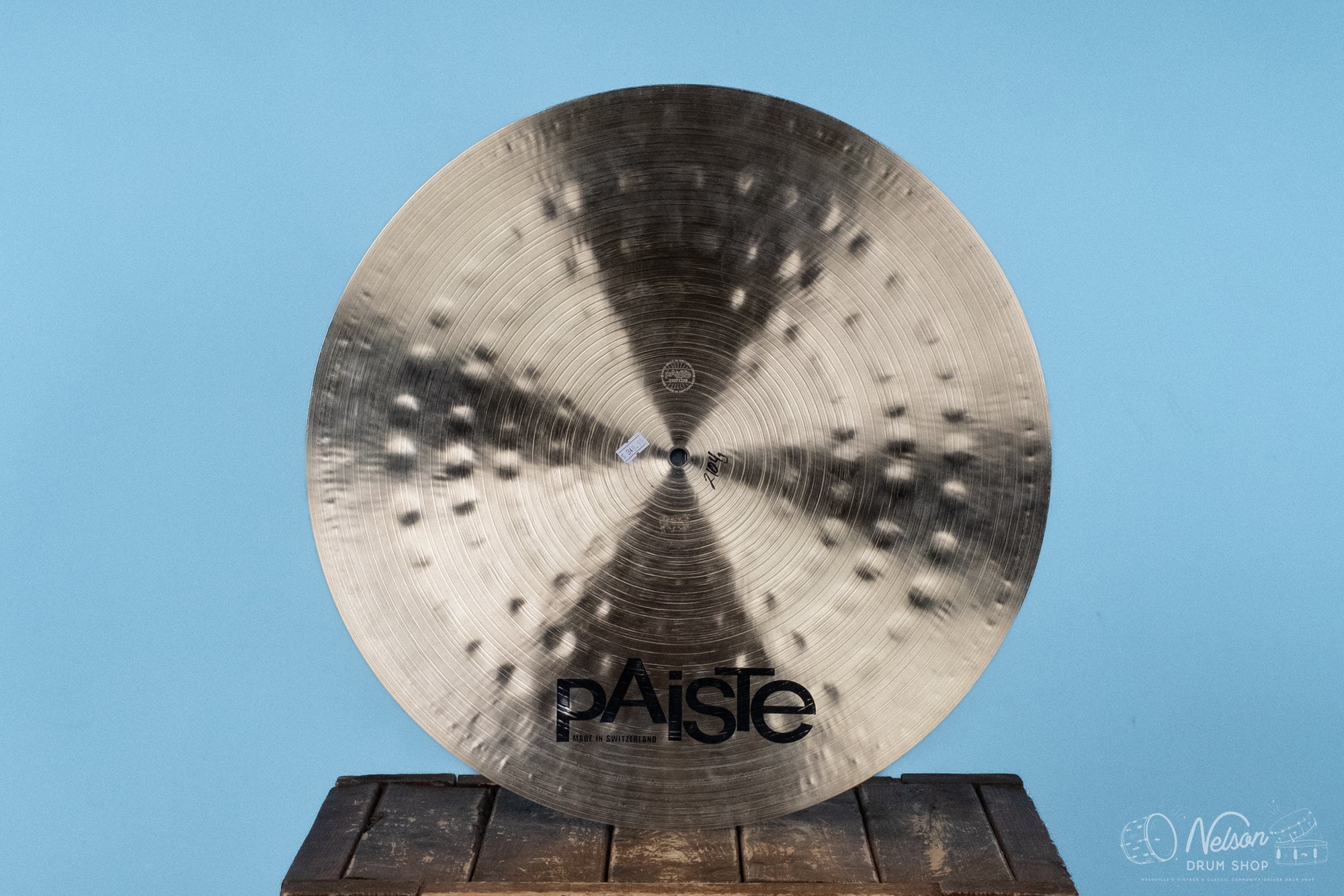 Used Paiste Masters Dark Flat Ride - 20"