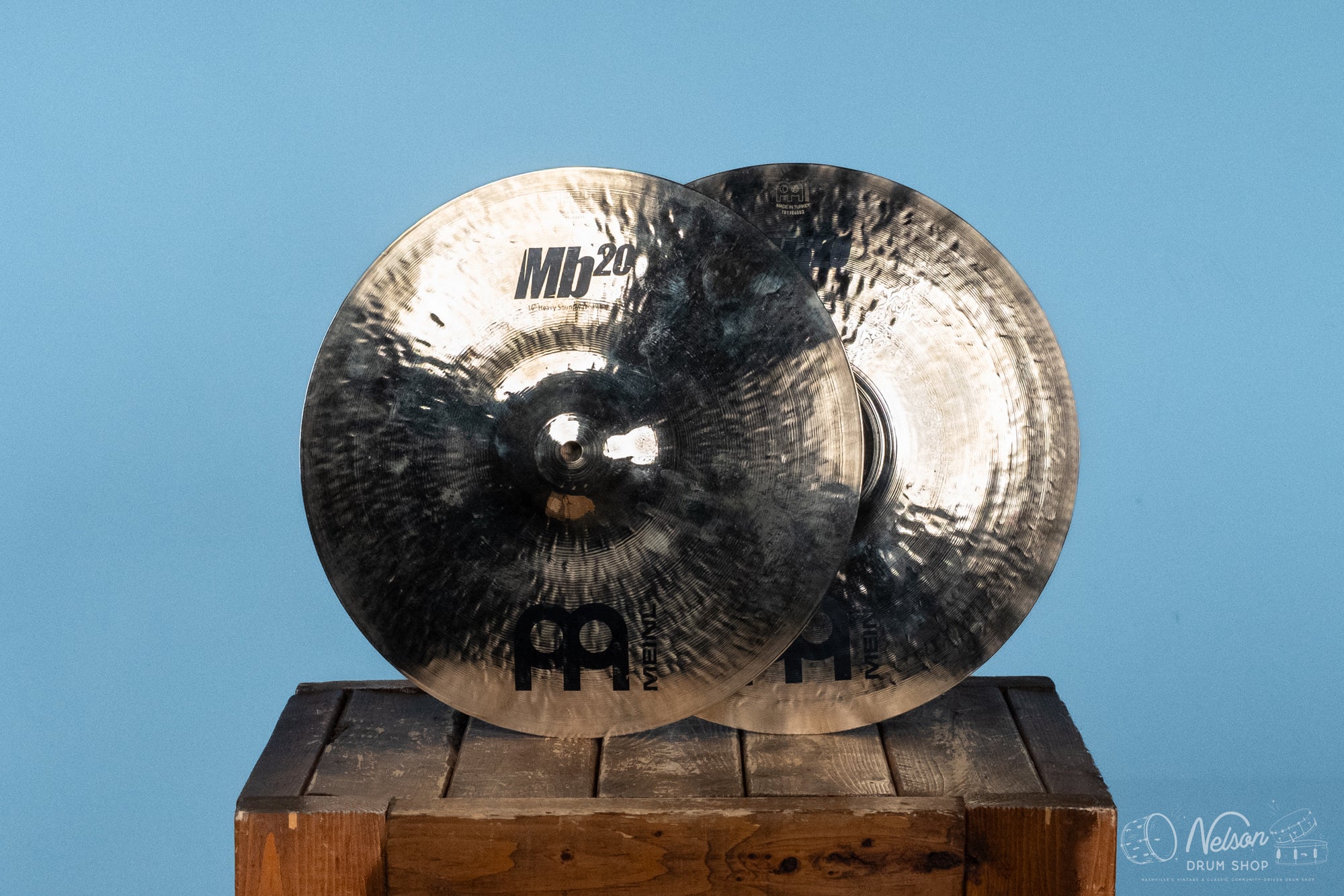 Used Meinl MB20 Heavy Soundwave Hi Hats - 14"