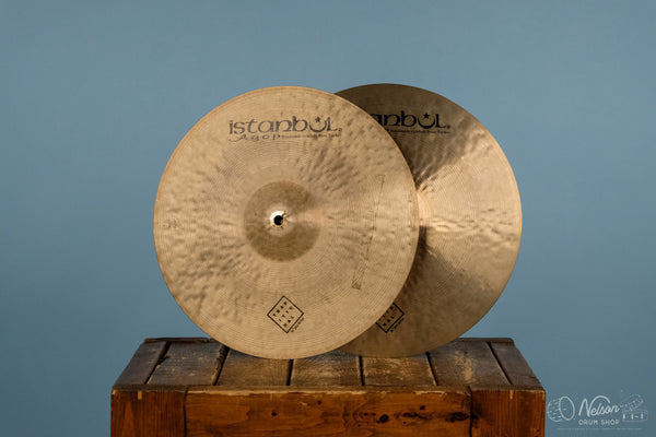 Used Istanbul Agop Traditional Jazz Hi Hats - 14"