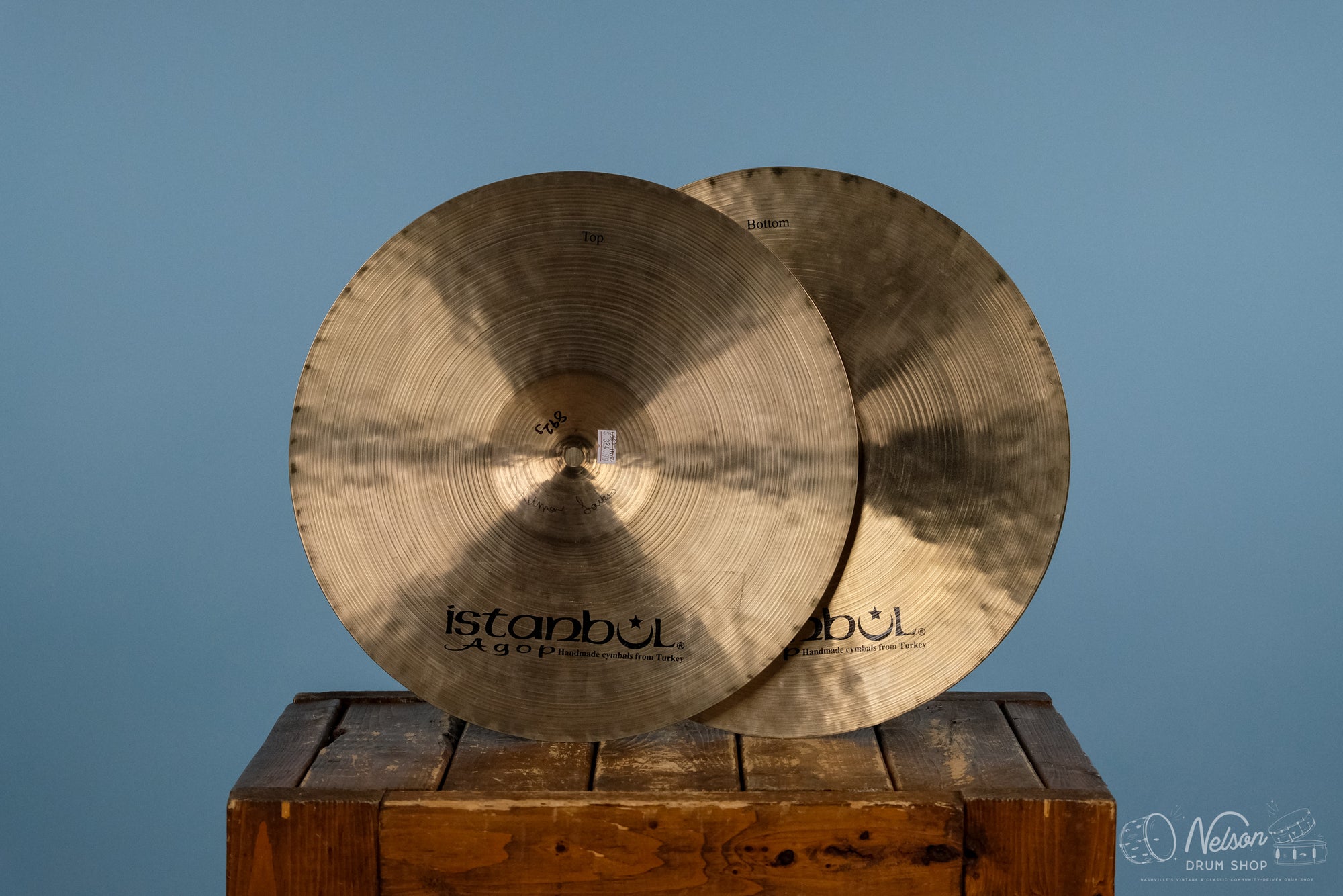 Used Istanbul Agop Traditional Jazz Hi Hats - 14"