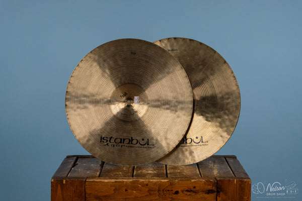 Used Istanbul Agop Traditional Jazz Hi Hats - 14"