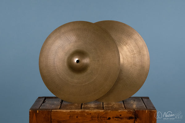 1960s Zildjian A Hi-Hats - 14"