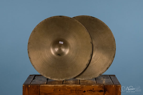 1960s Zildjian A Hi-Hats - 14"