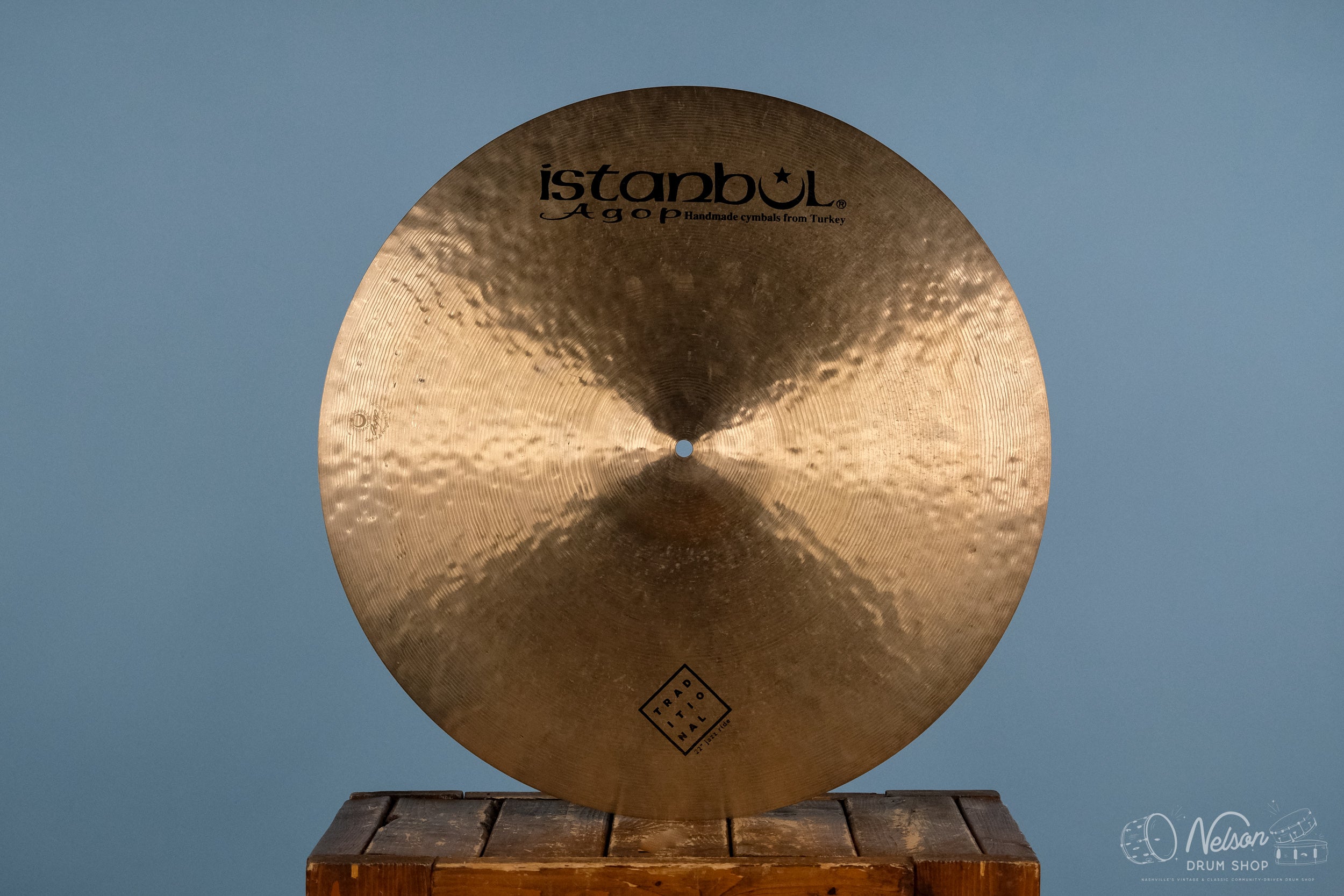 Used Istanbul Agop Traditional Jazz Ride - 22 Used Istanbul Agop Traditional Jazz Ride - 22