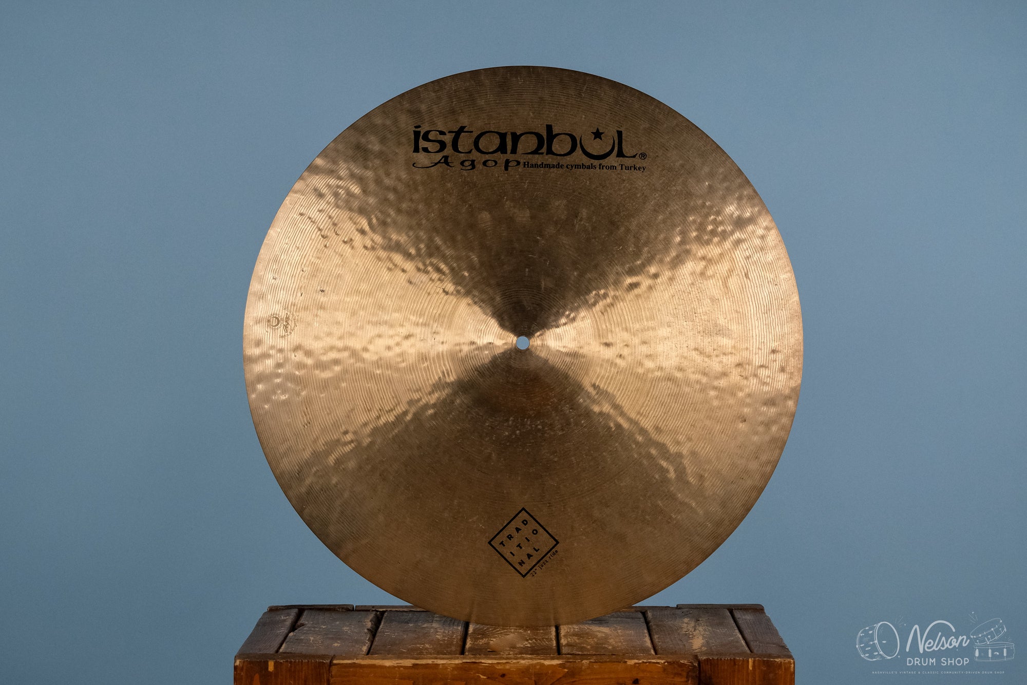 Used Istanbul Agop Traditional Jazz Ride - 22"