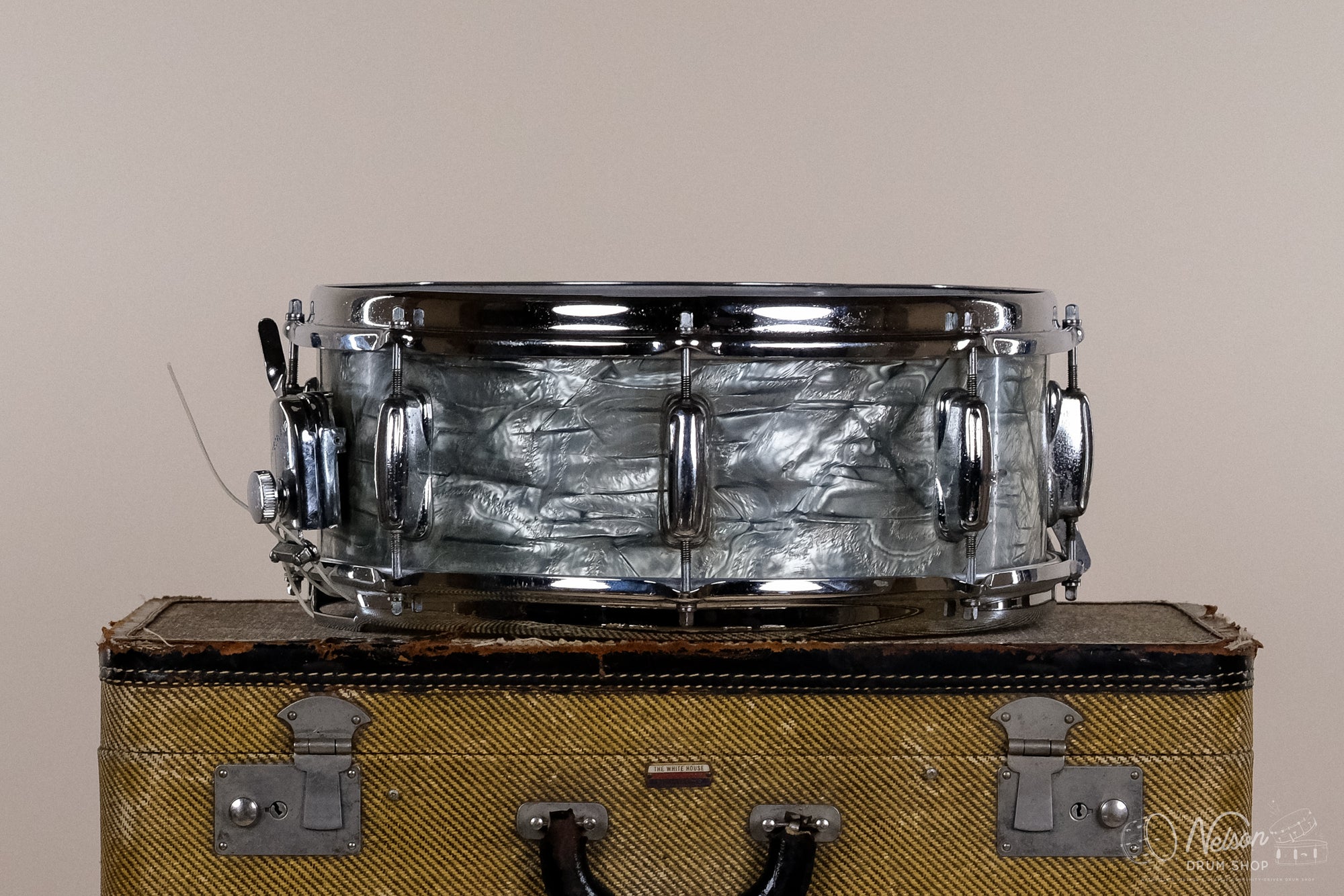 1960s Slingerland 'Artist Model' in Sky Blue Pearl - 5.5x14