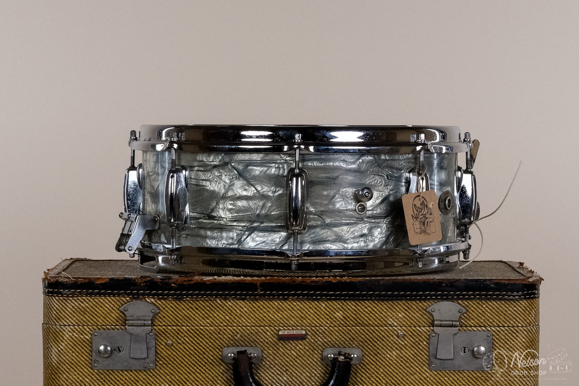 1960s Slingerland 'Artist Model' in Sky Blue Pearl - 5.5x14