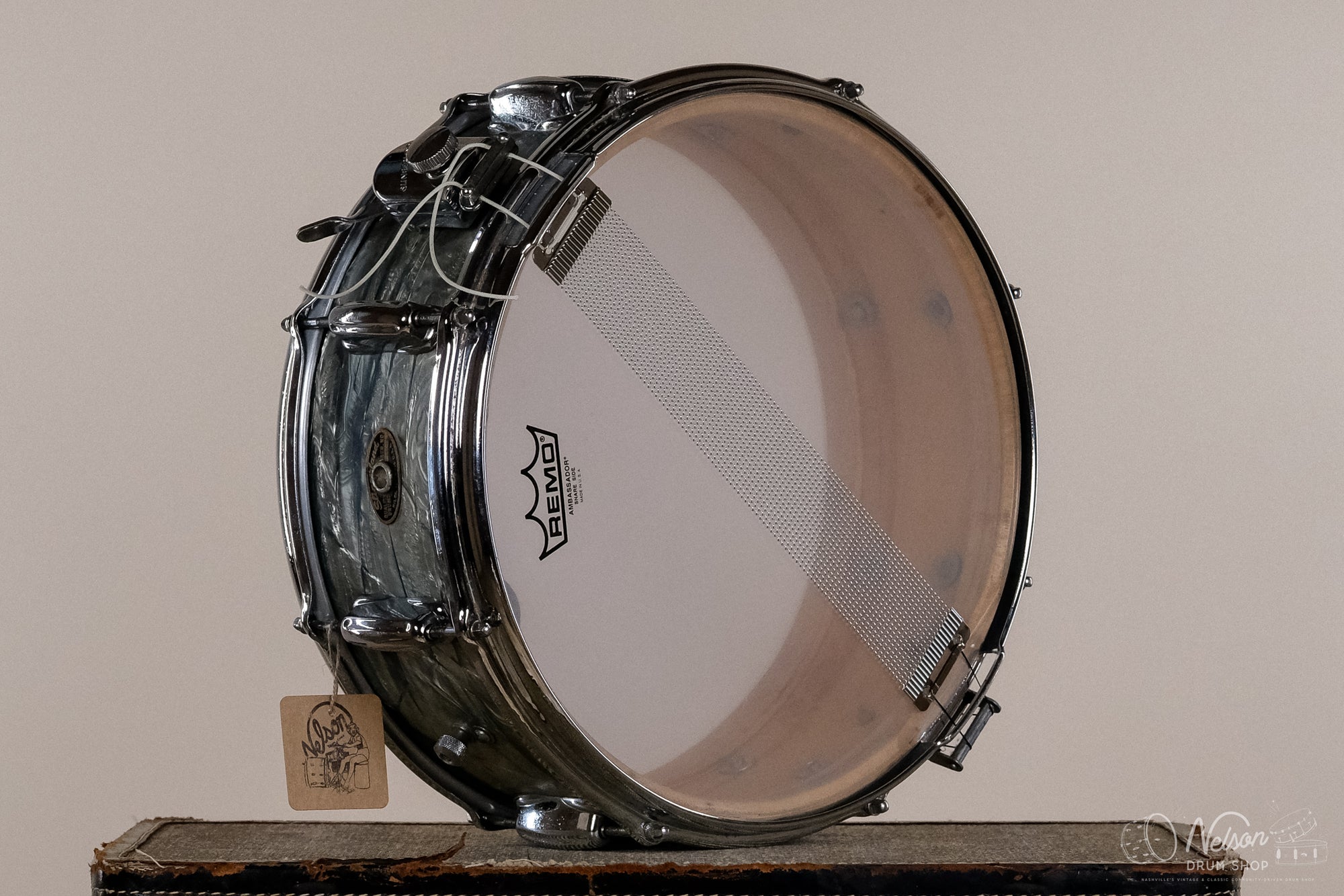 1960s Slingerland 'Artist Model' in Sky Blue Pearl - 5.5x14