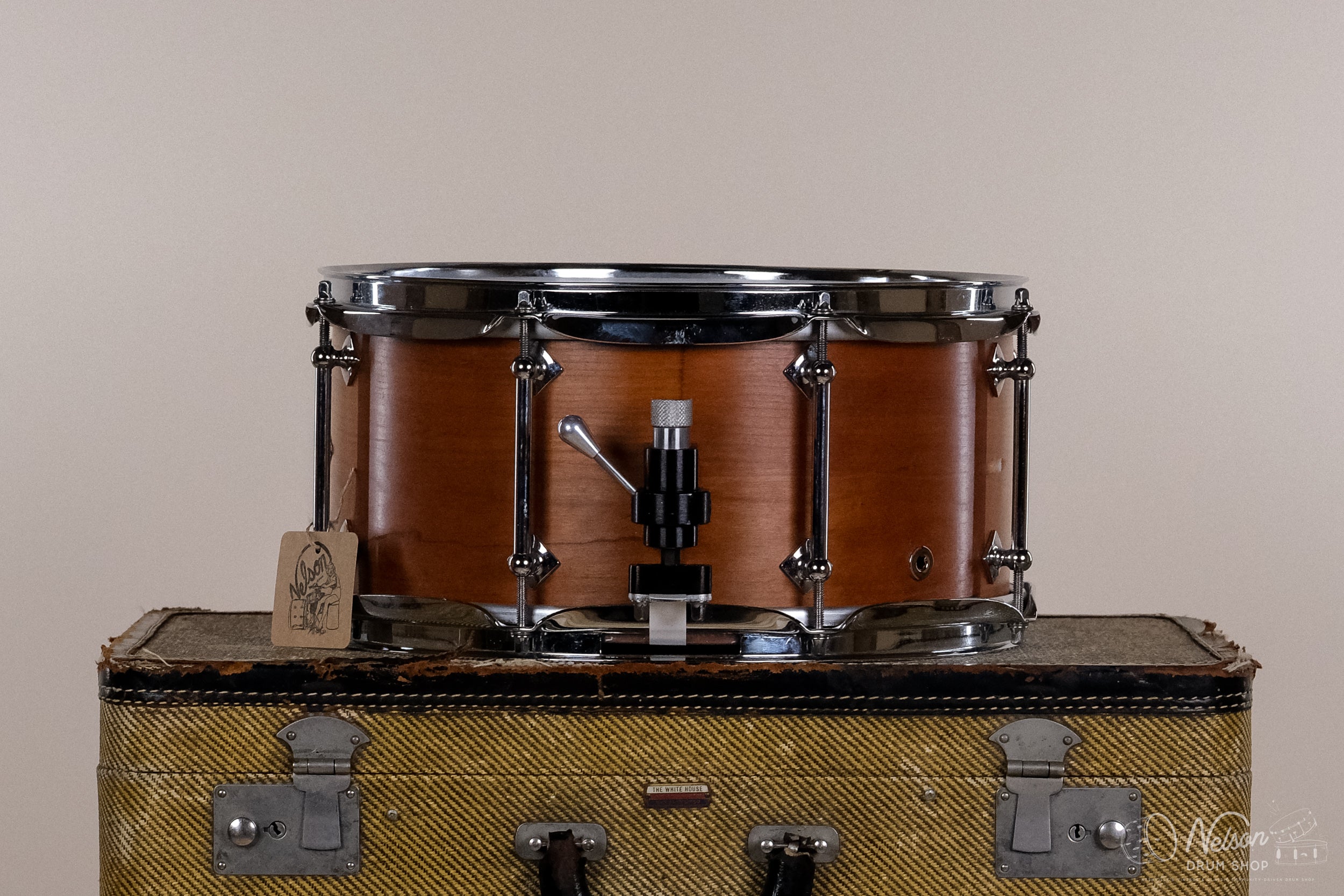 Used 2007 Craviotto Walnut (Johnny Signed) - 6.5x13 – Nelson Drum Shop