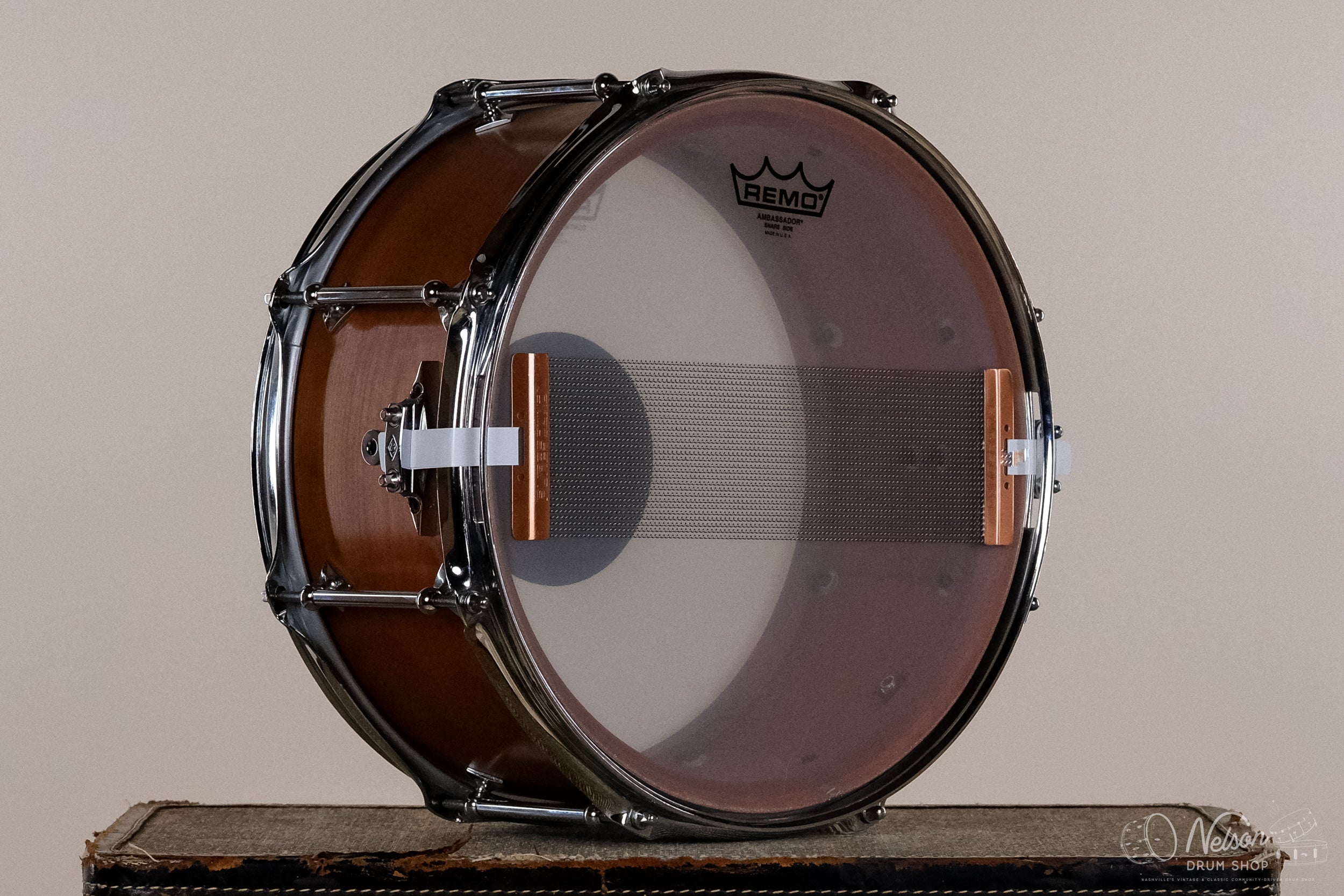 Used 2007 Craviotto Walnut (Johnny Signed) - 6.5x13 – Nelson Drum Shop