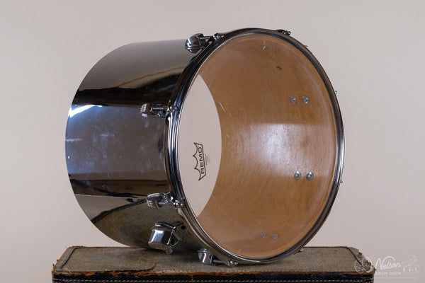 1970s Ludwig 6-Ply Concert Tom in Chrome Over Wood - 12x15