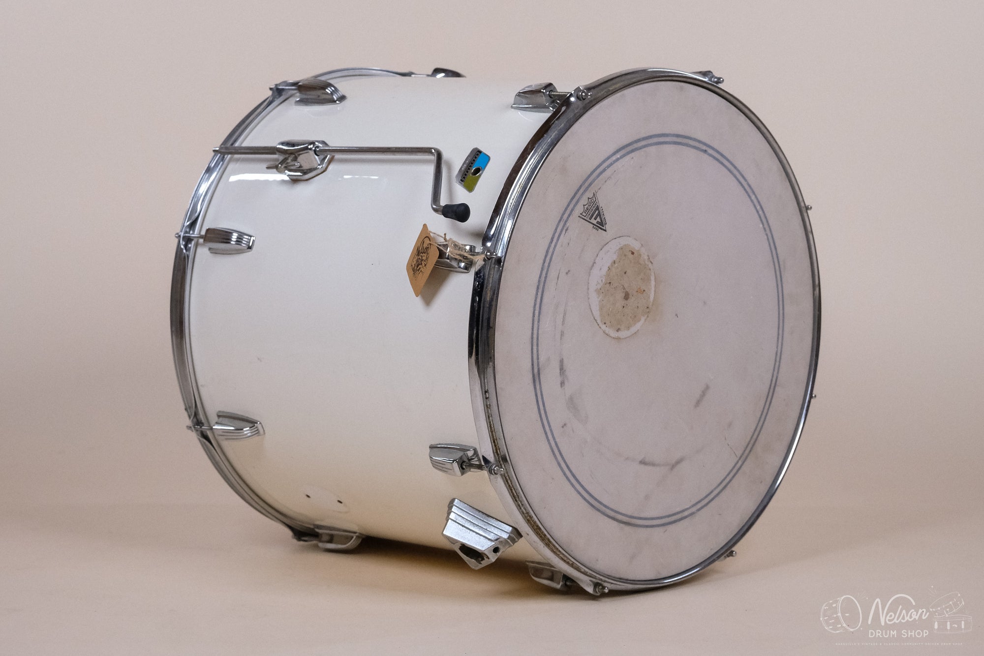 1980s Ludwig 6-ply in White Cortex - 18x20