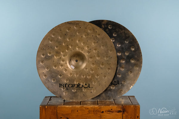 Used Istanbul Agop Xist Dry Dark Hi-Hats - 17"