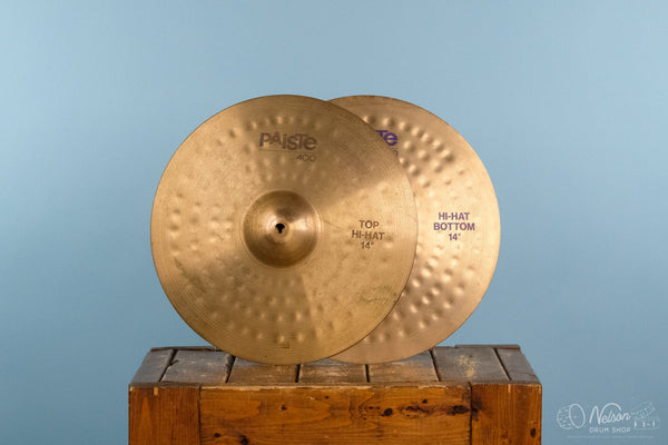 Used Paiste 400 Hi Hats - 14"