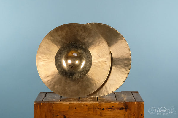 Used Zildjian K Custom Hybrid Hi Hats - 14.25"
