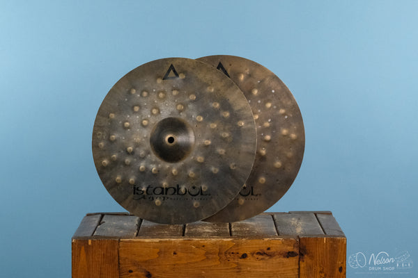 Used Istanbul Agop Xist Dry Dark Hi Hats - 13"