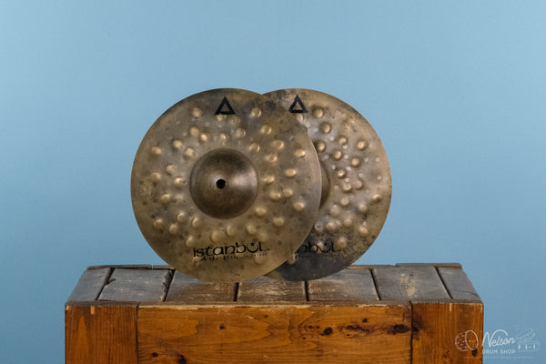 Used Istanbul Agop Xist Dry Dark Hi Hats - 10"