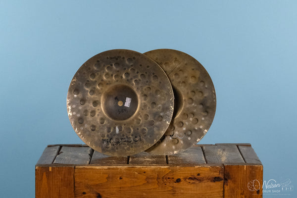 Used Istanbul Agop Xist Dry Dark Hi Hats - 10"