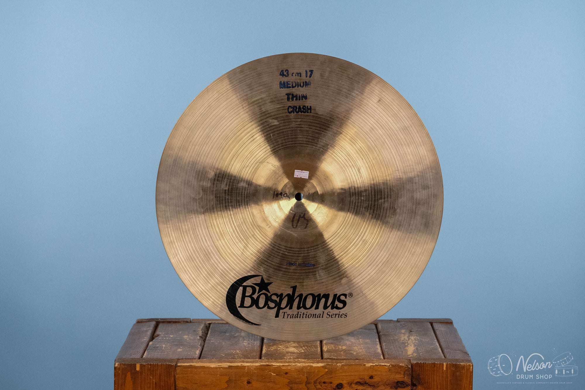 Used Bosphorus Traditional Medium Thin Crash - 17"