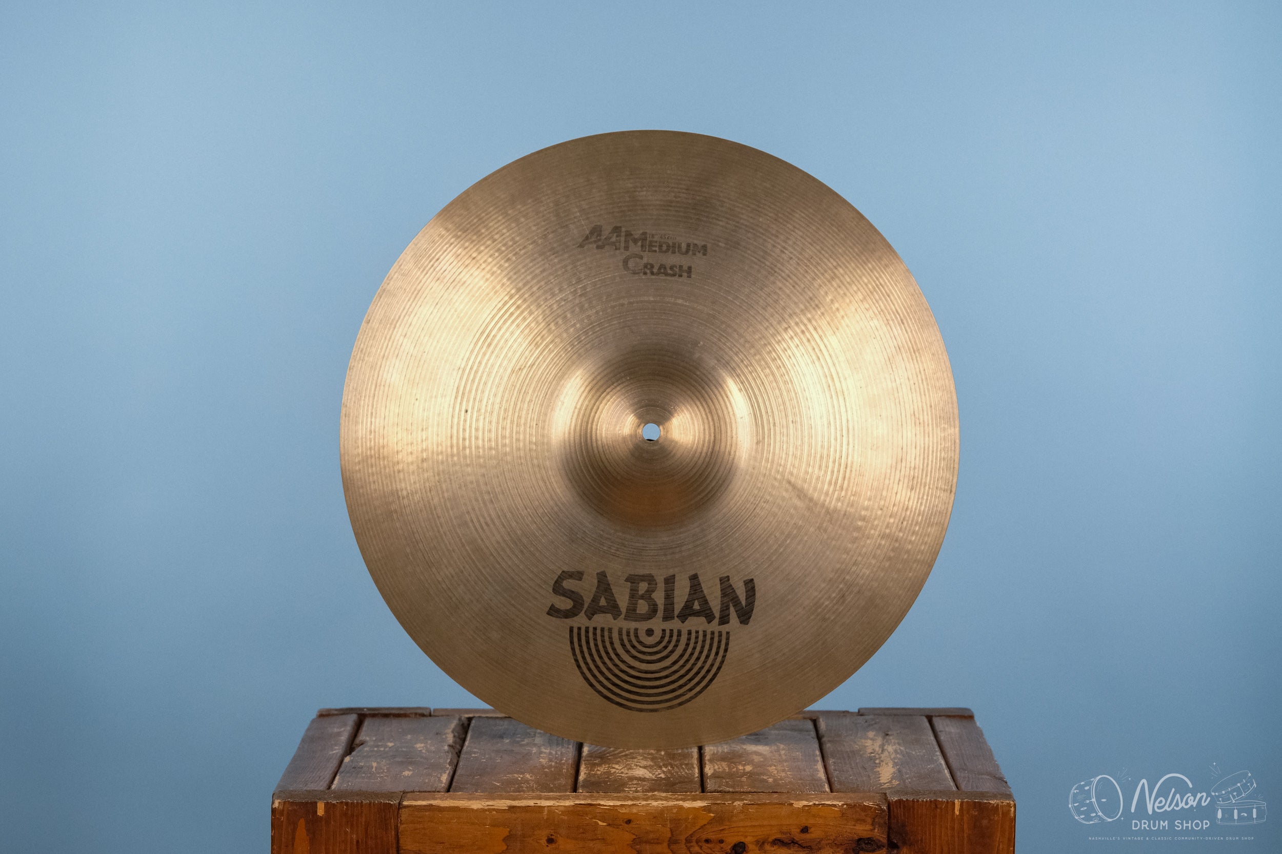 パーカッション・打楽器 SABIAN WILD900 Medium Crash 18