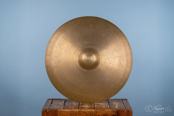 1954-57 Zildjian Large Stamp Avedis Ride - 21" 4 rivet holes
