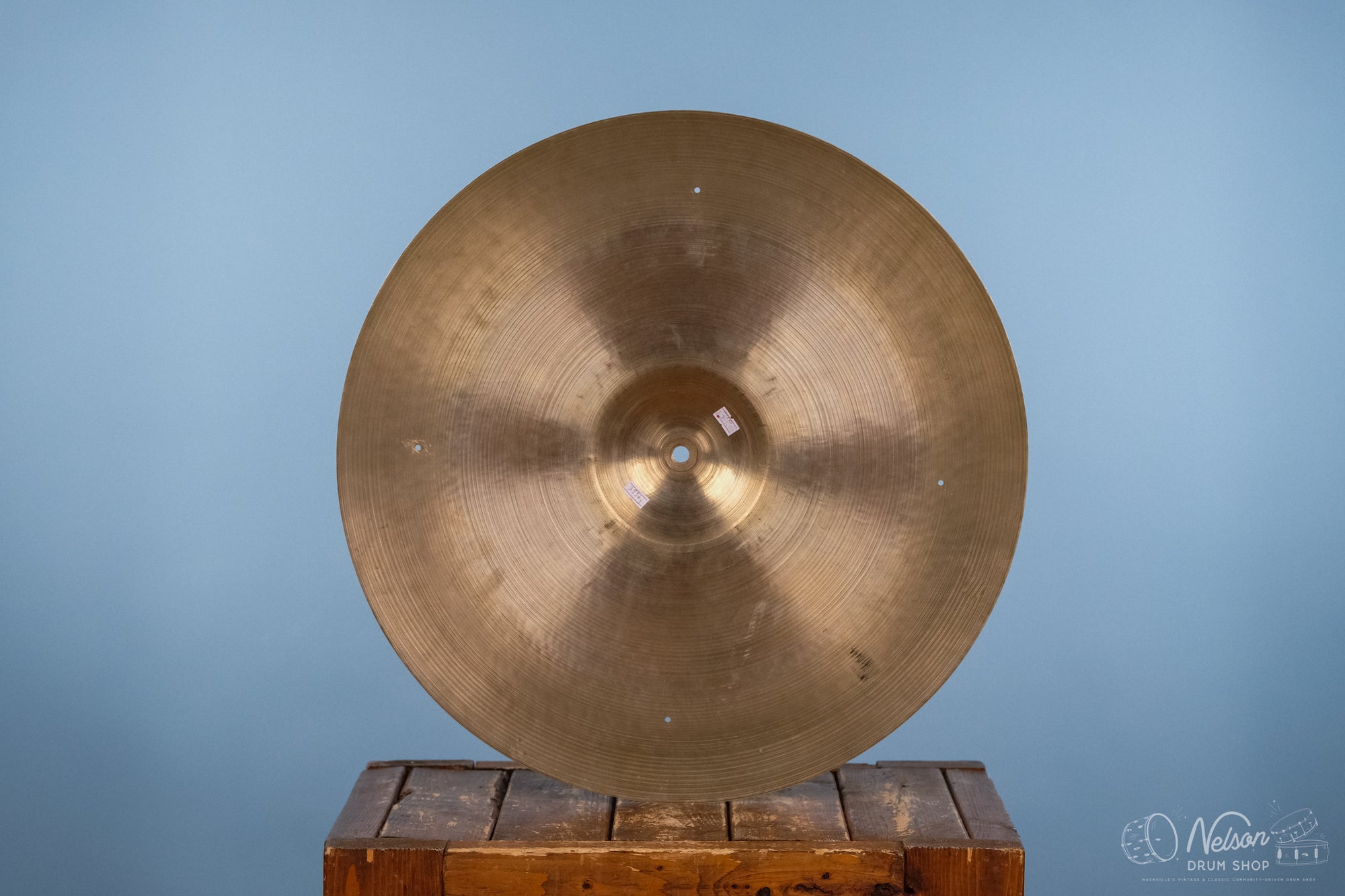 1954-57 Zildjian Large Stamp Avedis Ride - 21" 4 rivet holes