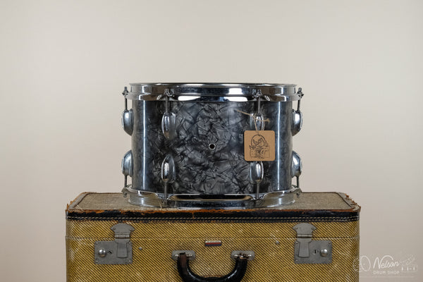 Used MIJ Rack Tom in Black Diamond Pearl - 8x12