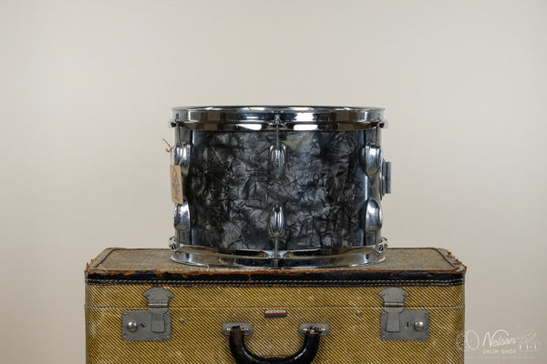 Used MIJ Rack Tom in Black Diamond Pearl - 8x12