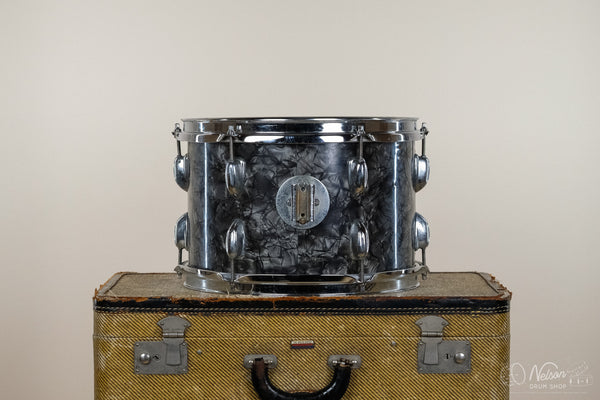 Used MIJ Rack Tom in Black Diamond Pearl - 8x12
