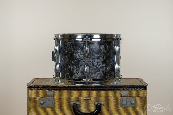 Used MIJ Rack Tom in Black Diamond Pearl - 8x12