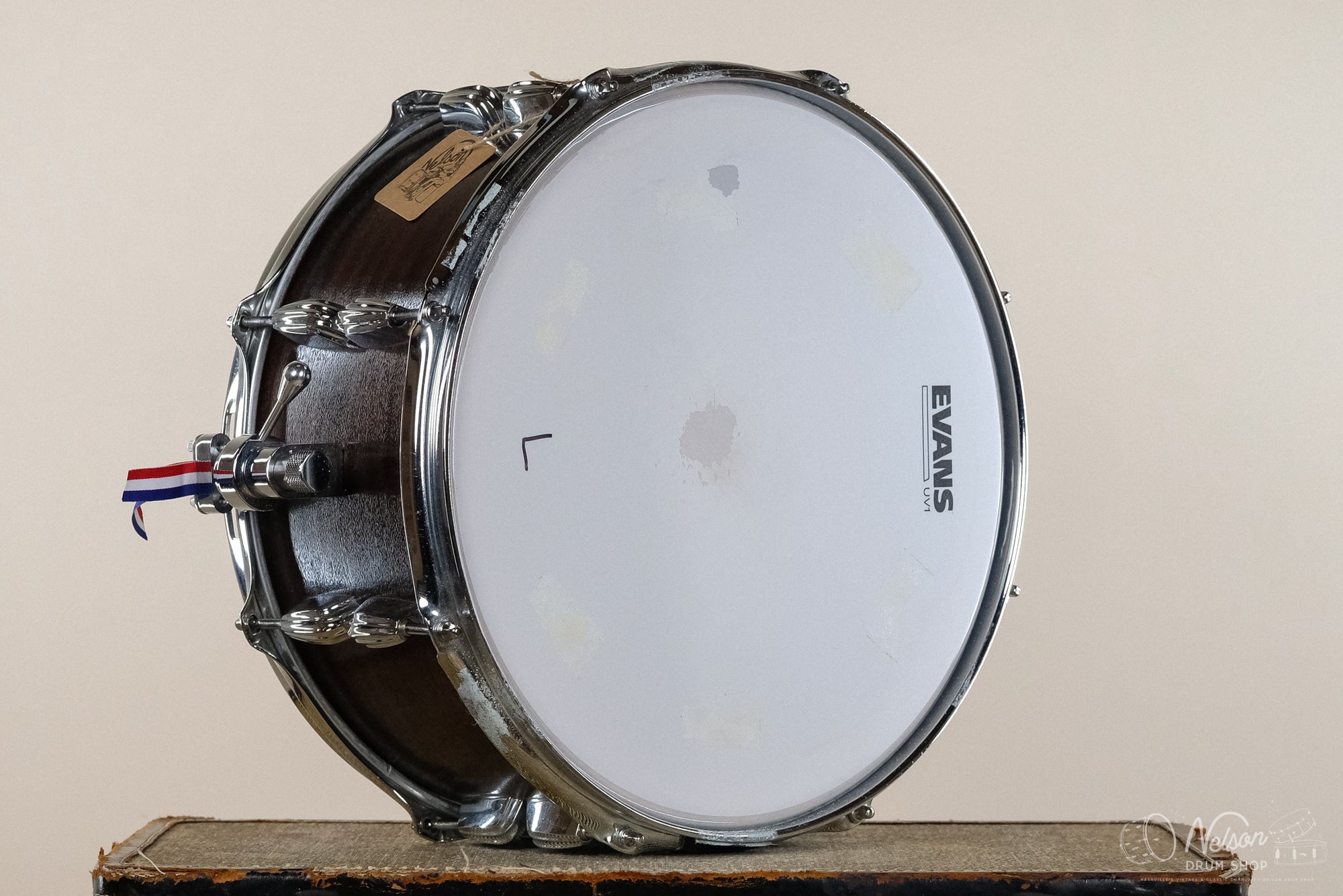 Used Custom Build Mahogany Poplar 8 Lug in Natural Oil - 6.5x14