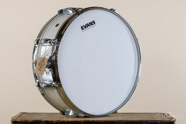 1960s Rogers 'Tower' refinished in White Paint - 5x14