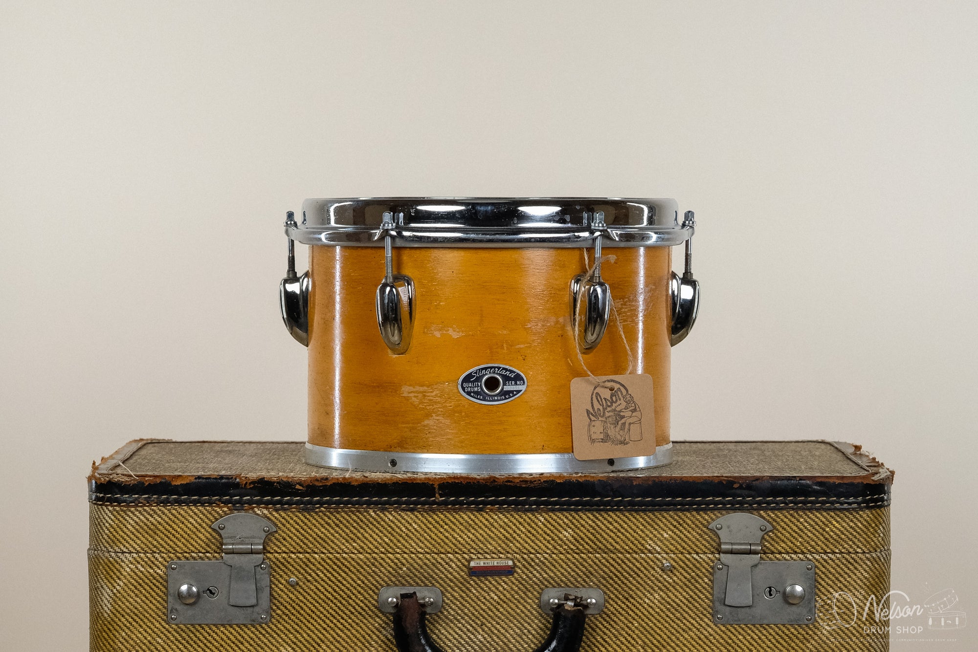 1970s Slingerland Concert Tom in Maple Gloss - 6x10