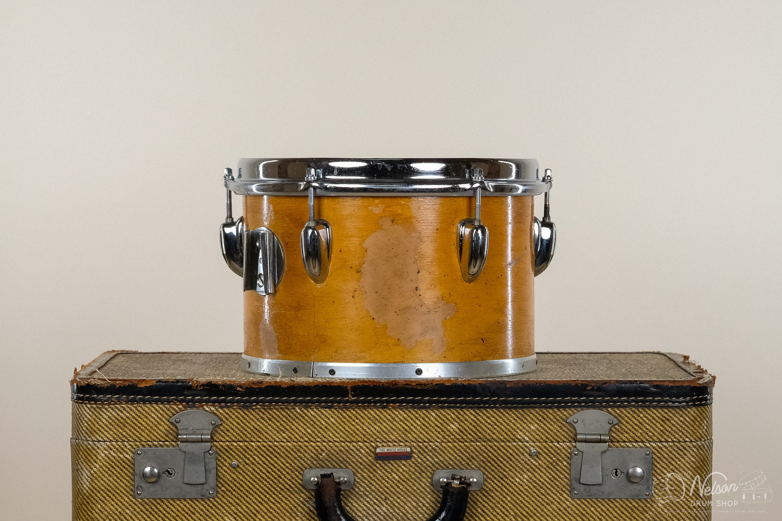 1970s Slingerland Concert Tom in Maple Gloss - 6x10 – Nelson Drum Shop