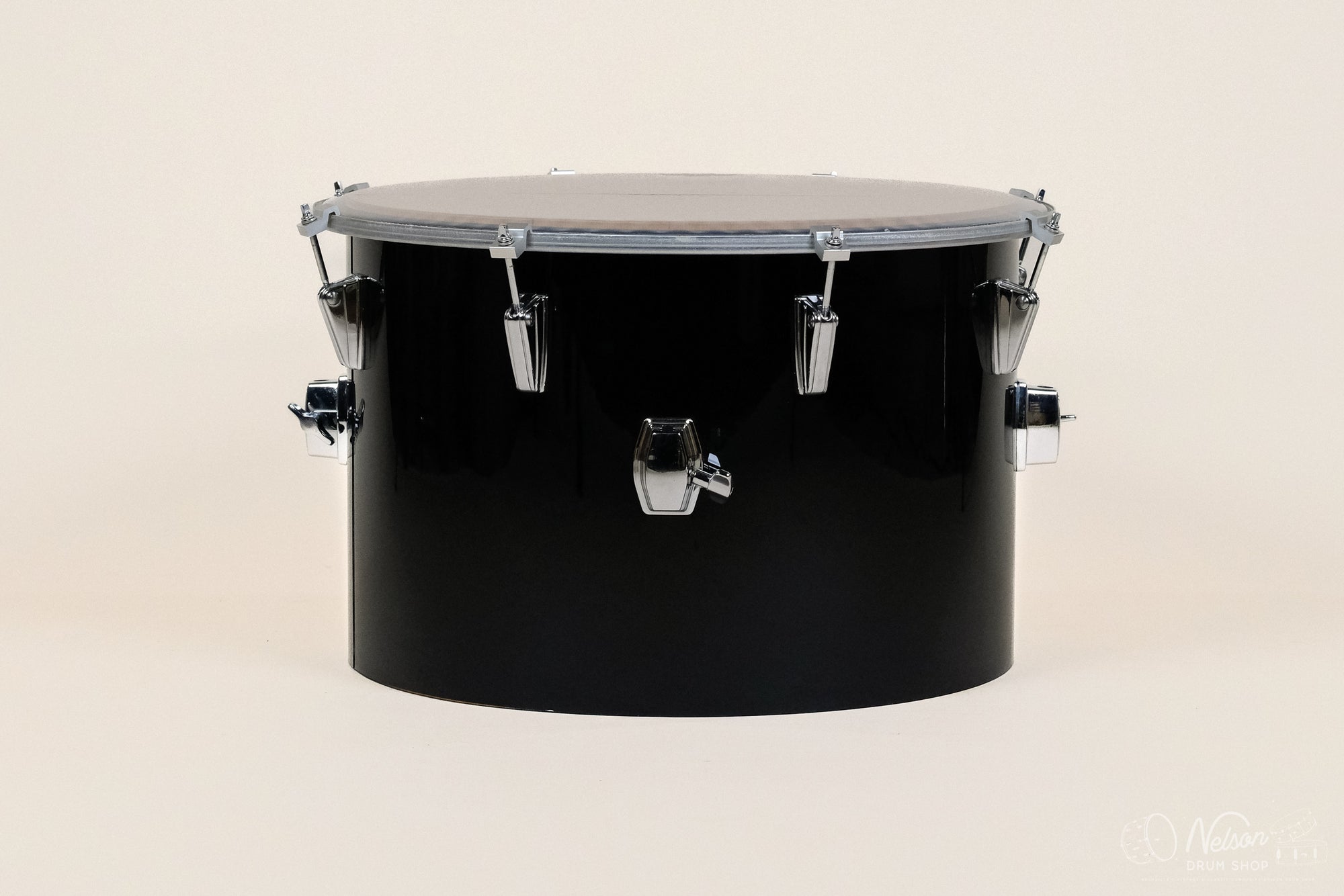 Used Tama Starclassic Maple Gong Drum in Piano Black - 14x20